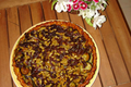 Tatin de courgettes aux pignons