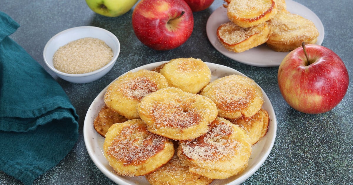 Pas besoin de friteuse ! Cette recette de beignets aux pommes à faire à