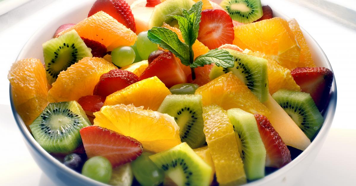 Salade de fruits frais et secs
