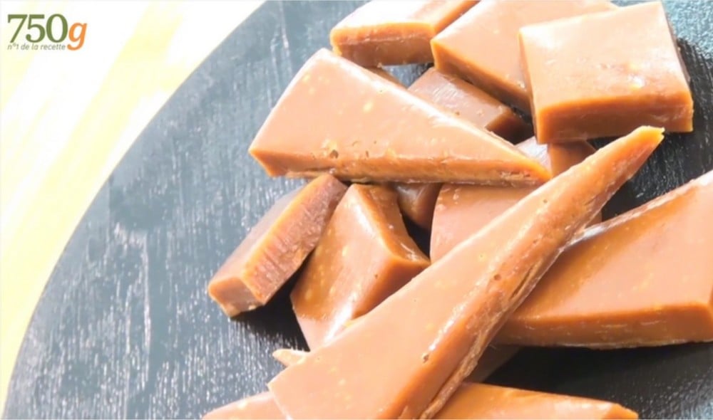 Recette - Caramel maison (bonbons) en vidéo 
