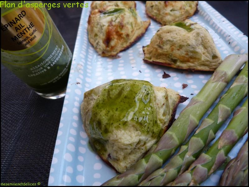 Recette Flan aux asperges vertes
