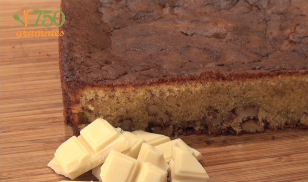 Recette Brownie Façon Blondie Au Chocolat Blanc - 750g.com