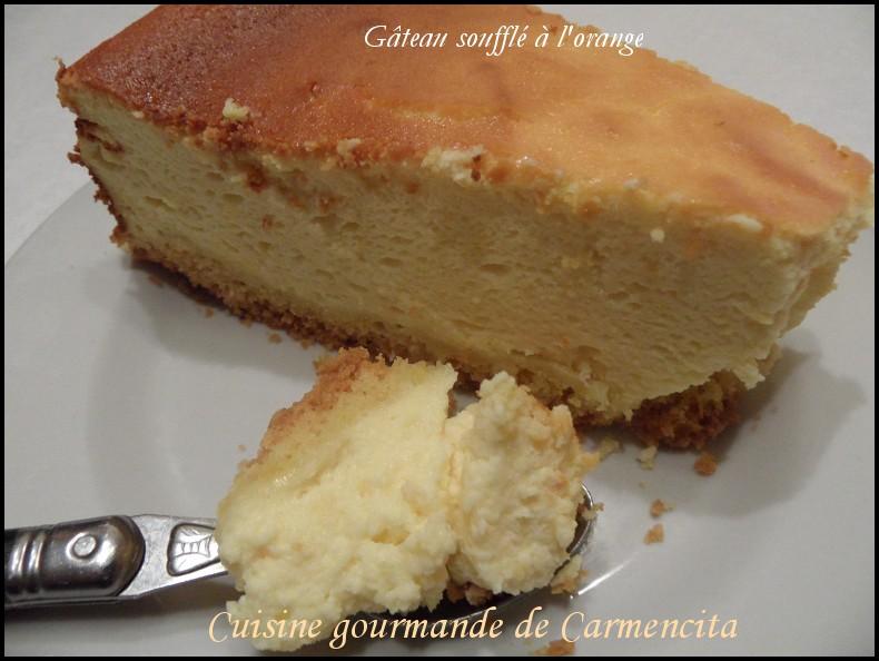 Recette Gateau Souffle A L Orange 750g