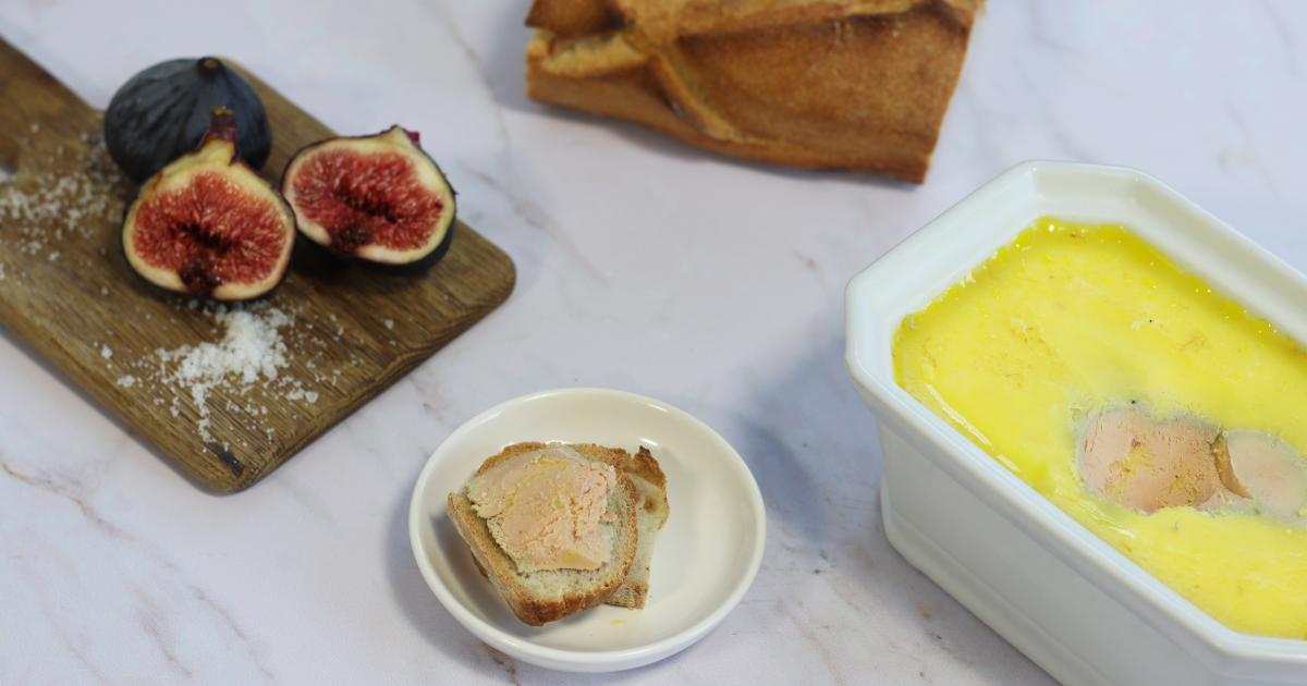 Terrine de foie gras au pain d'épices - Recette de fêtes