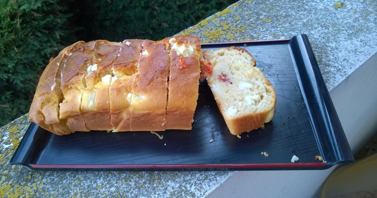 Recette Cake tomate cerise/fêta - 750g.com