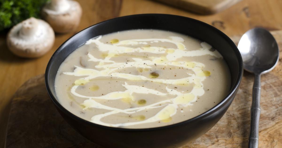 Recette de soupe online au champignon