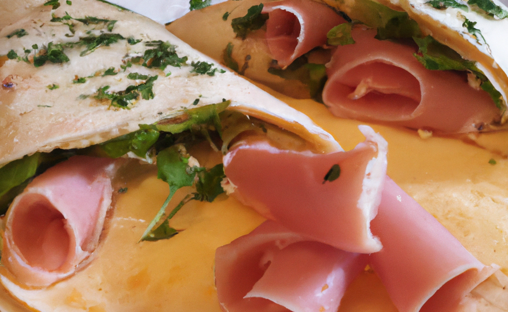 Recette Tortillas jambonfromage aux herbes