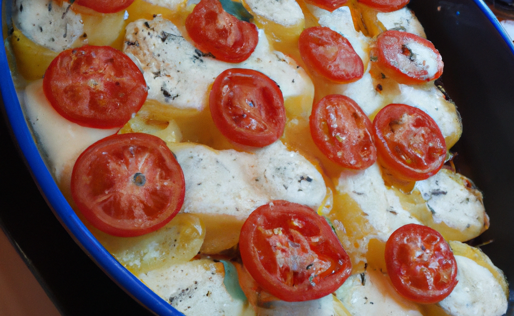 Recette Gratin De Pommes De Terre, Tomates à La Mozzarella - 750g.com