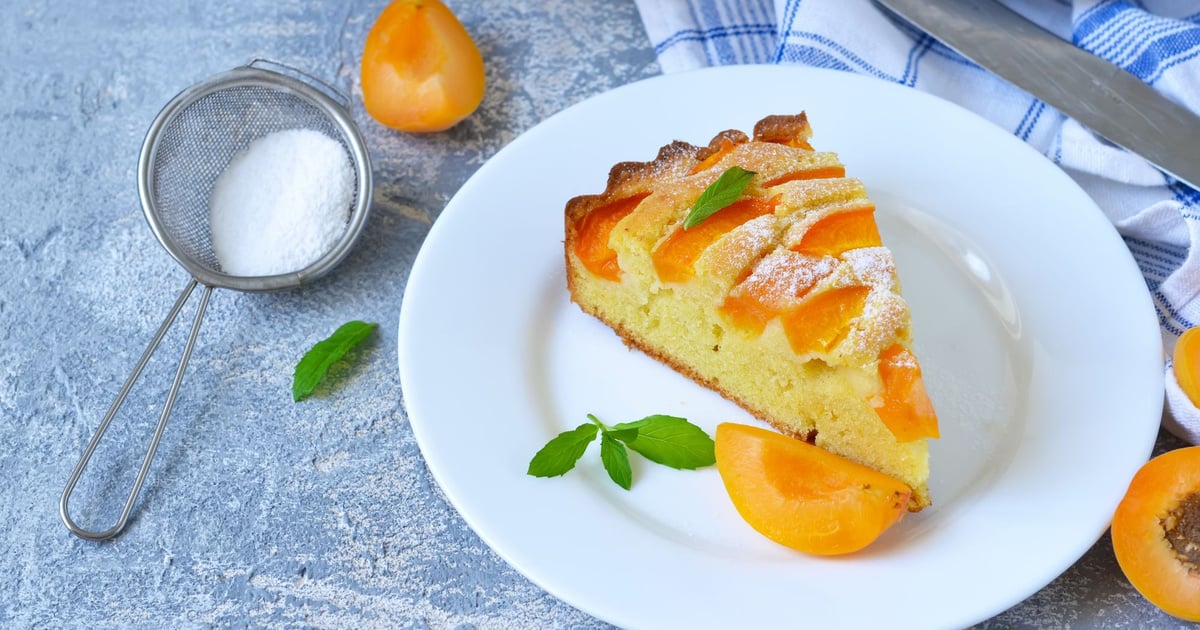 Recette Gateau Moelleux A L Abricot En Video