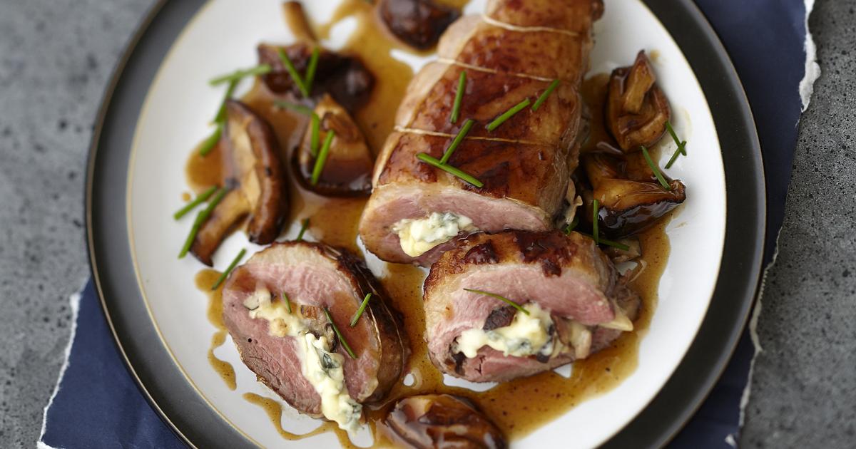 Recette Magrets De Canard Au Bresse Bleu Et Shiitakes Caramélisés ...