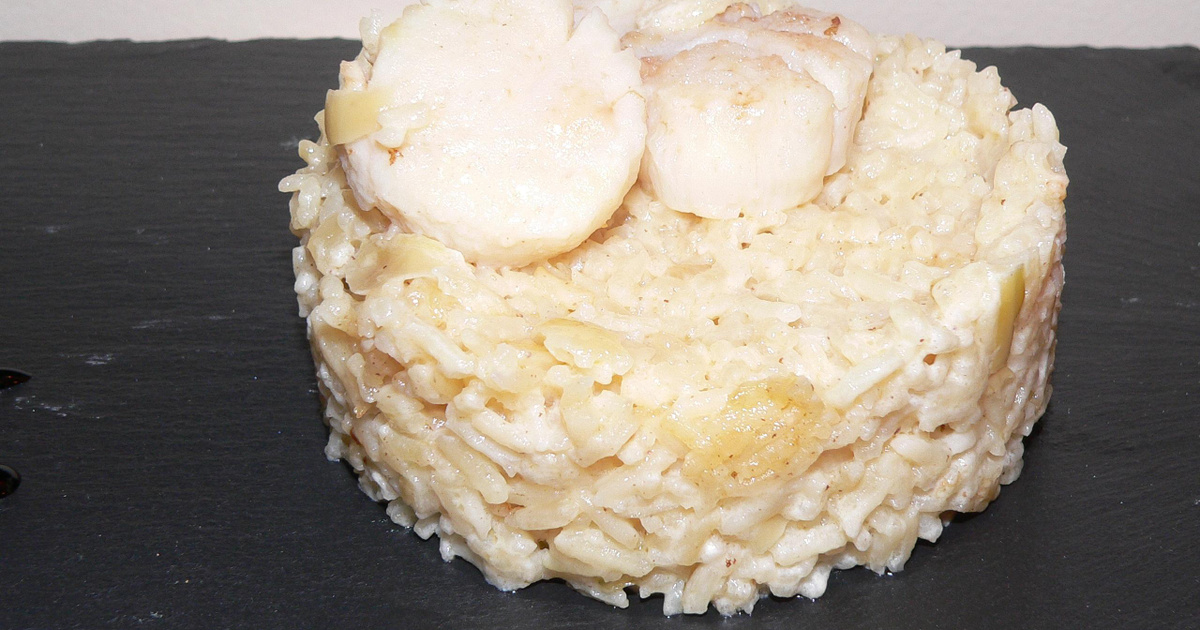 Recette Risotto aux noix de saint jacques - 750g.com