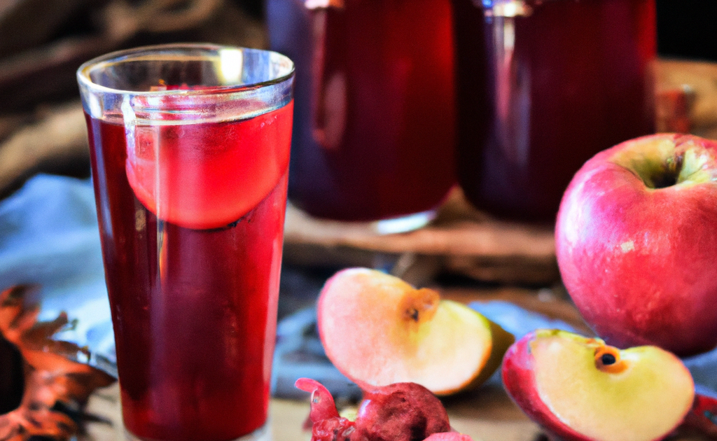 Recette Compote de pomme à l'hibiscus/bissap