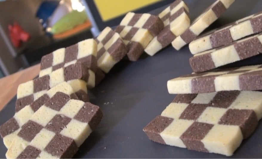 Sables Damiers Vanille Chocolat