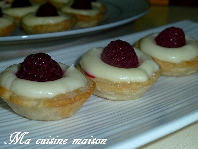 Recette Mini Tartelettes Chocolat Blanc Et Framboises 750g