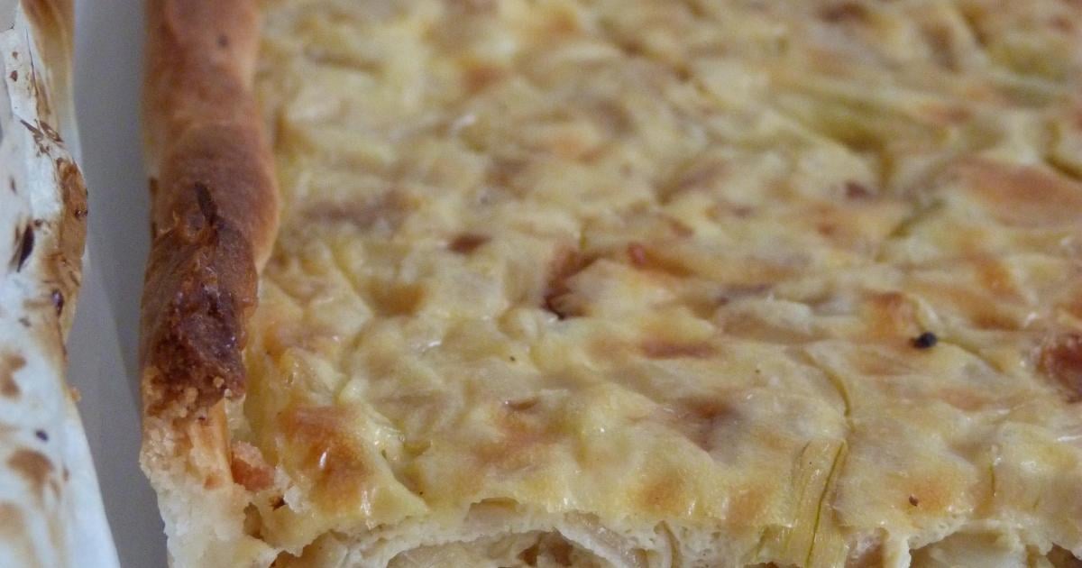 Recette Tarte A L Oignon Cremeuse 750g