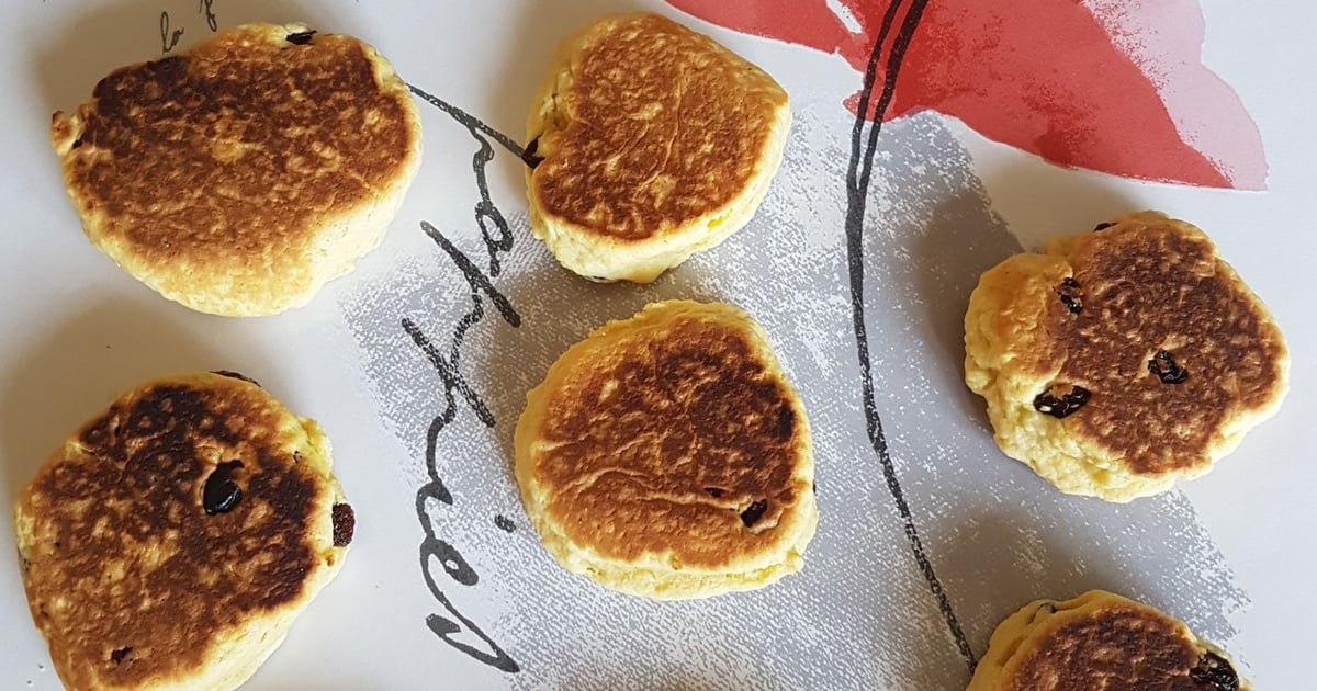 Recette Welsh cakes sans lactose
