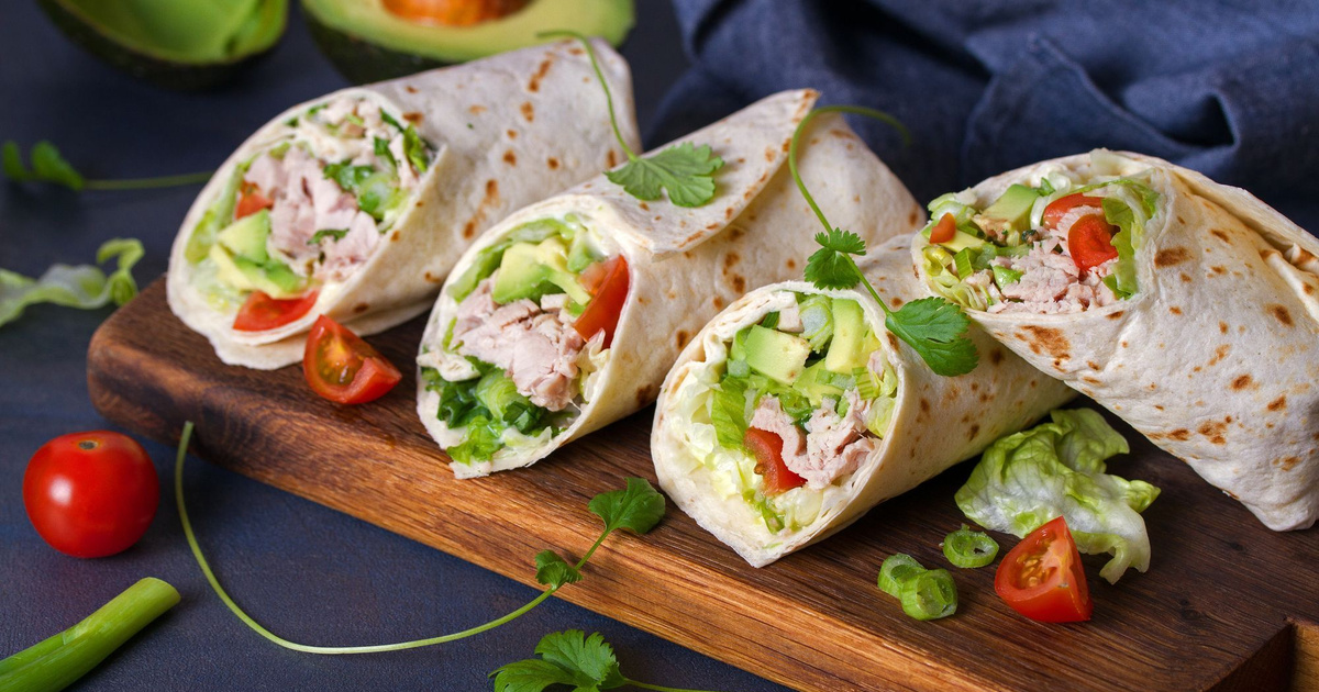 Wraps Entrees Voici la méthode infaillible pour réussir un wrap avec seulement un ...