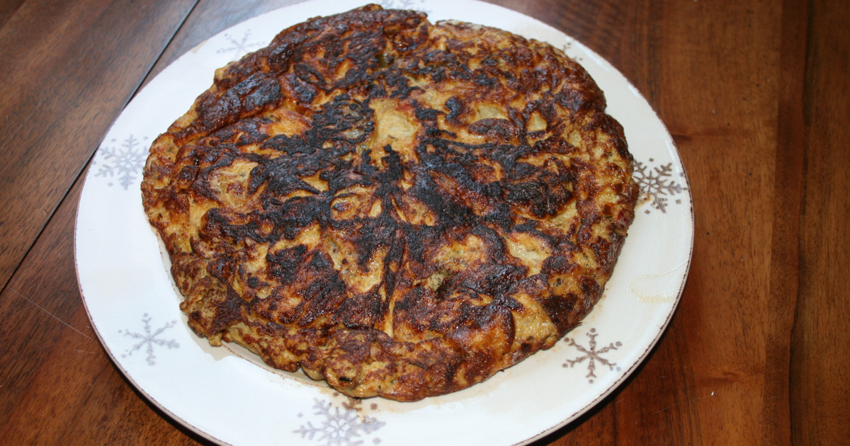 Recette - Trouchia - omelette niçoise traditionelle en vidéo - 750g.com