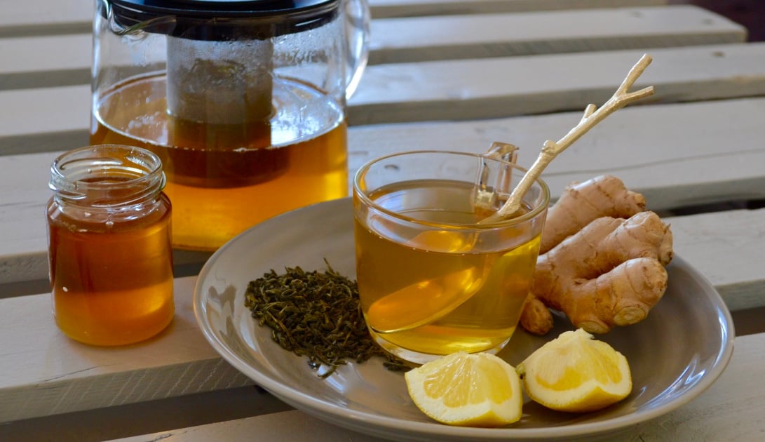 Recette Thé gingembre, miel et citron — free download
