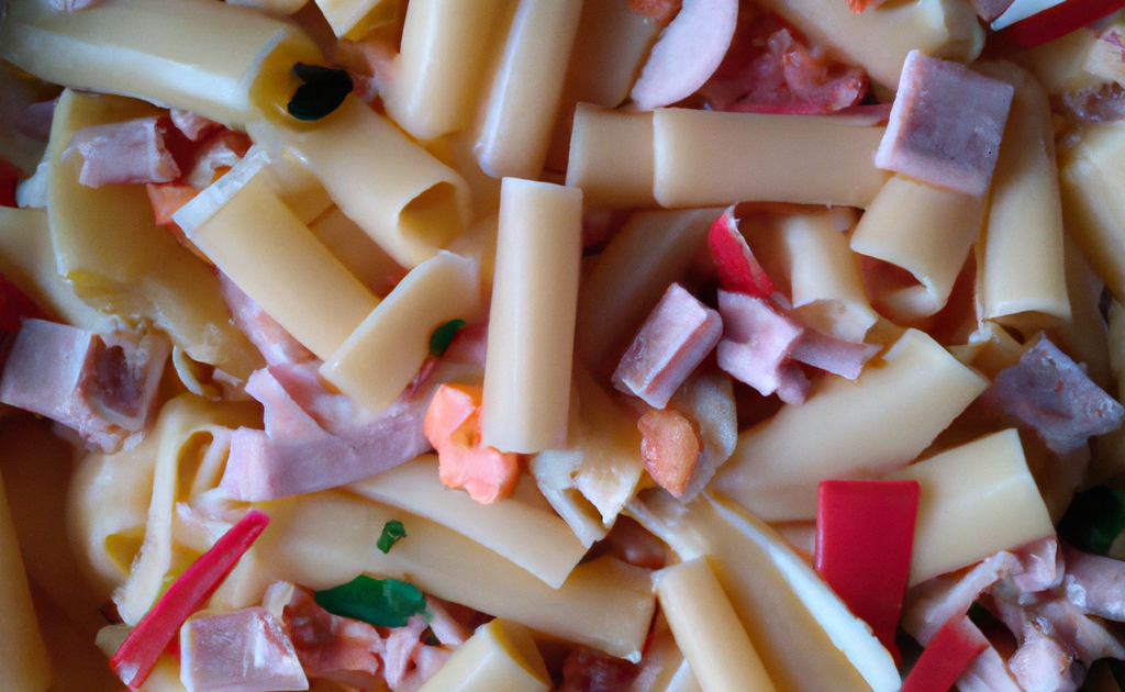 Recette Pâtes au surimi maison