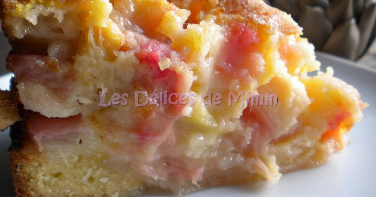 Recette Gateau A La Rhubarbe Classique 750g