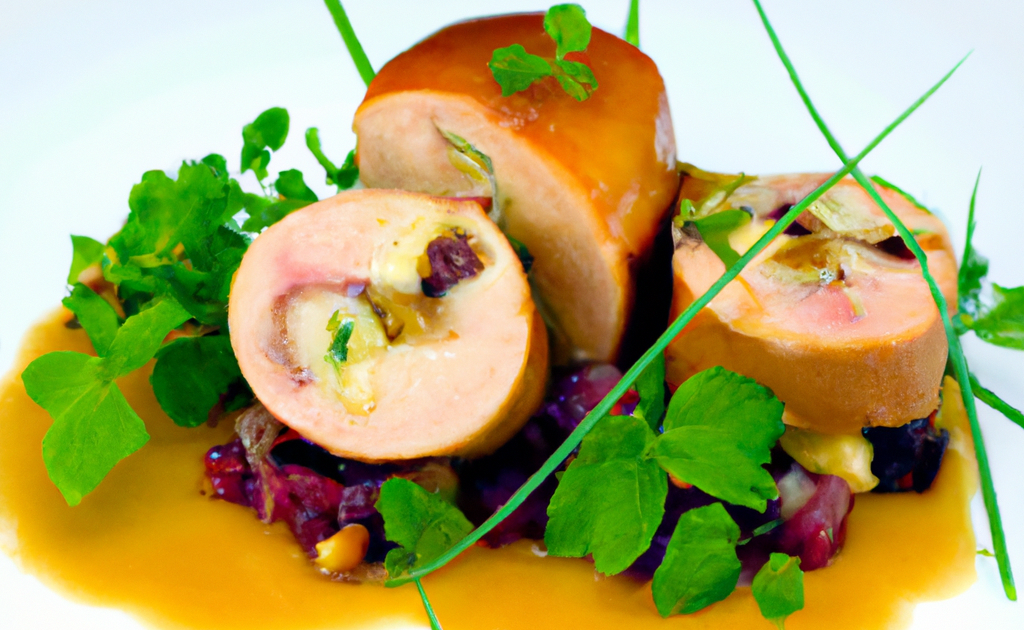Recette Poulet farci au foie gras marrons facile - 750g.com