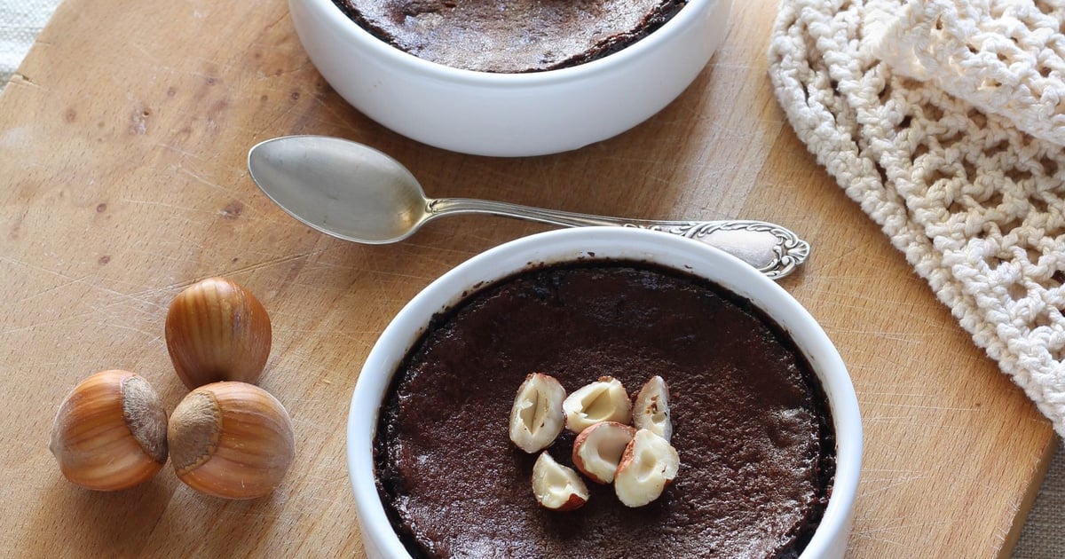 Recette Petits pots de crèmes au chocolat et aux noisettes