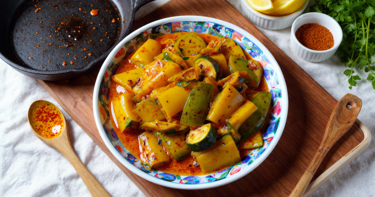Recette Po&ecirc;l&eacute;e de poivrons et courgettes &agrave; la marocaine – 750g