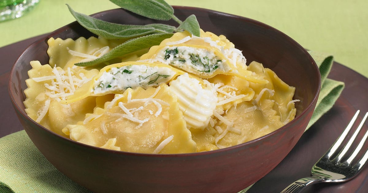 Recette Raviolis aux pousses d’épinard et ricotta - 750g.com