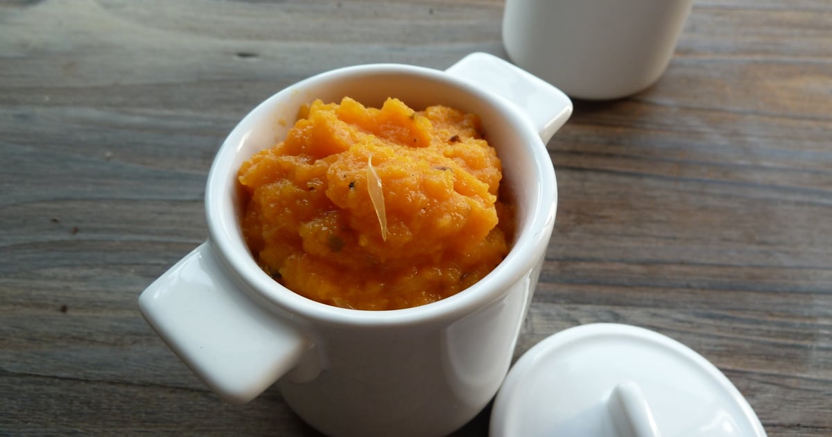 Recette Puree Courge Orange Et Sauge En Video