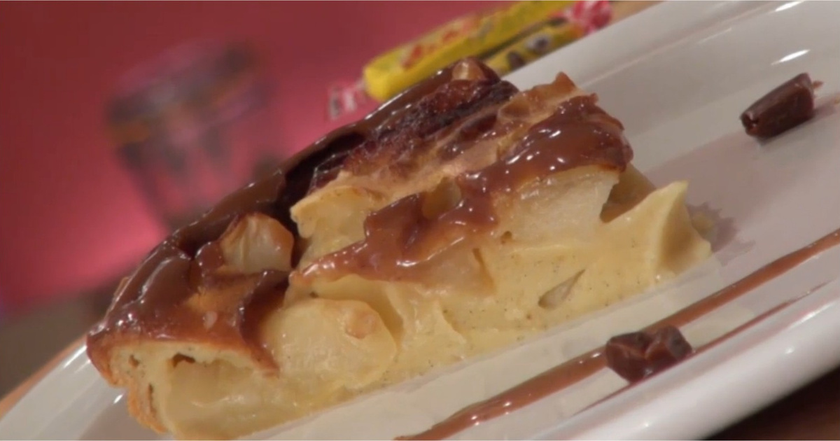 Recette Gateau Aux Pommes Sauce Carambar En Video