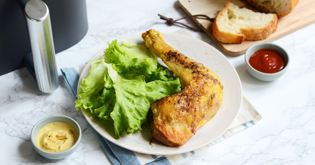 Recette Cuisse de poulet au Air Fryer - 750g.com