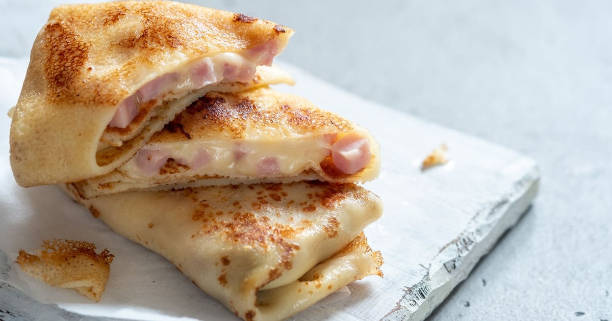 Recette Crêpes jambon fromage maison - 750g.com