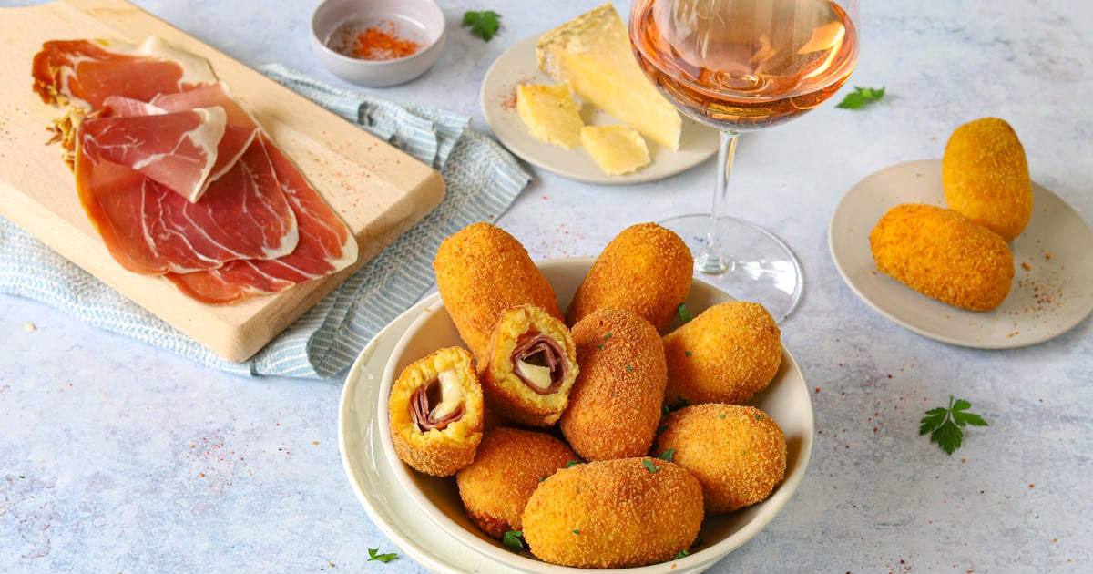 Recette Avec Jambon De Bayonne Et Pomme De Terre Recette Croquettes de jambon de Bayonne et pommes de terre au Laguiole