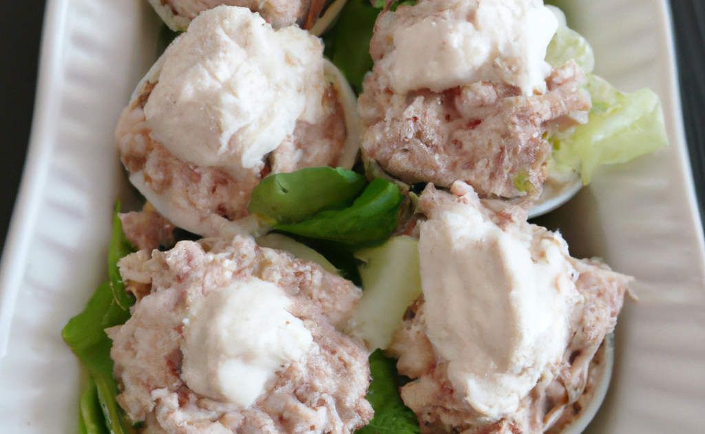 Recette Bouchées au thon mixées à la crème fraîche - 750g.com