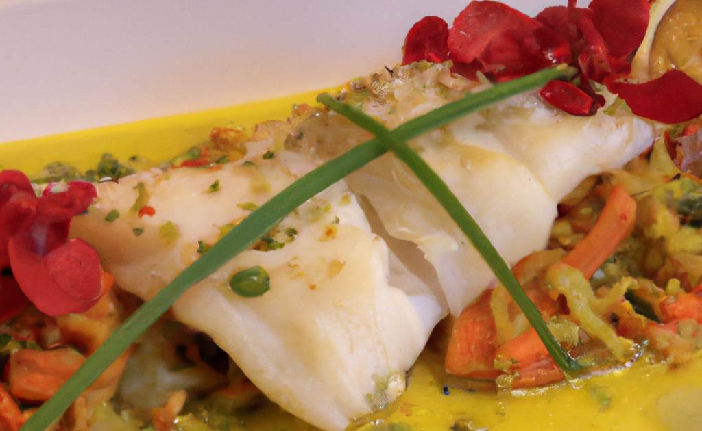Recette Cabillaud au gingembre et émultion d'agrumes - 750g.com