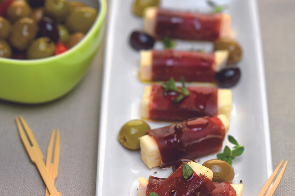 Recette Antipasti de Reblochon