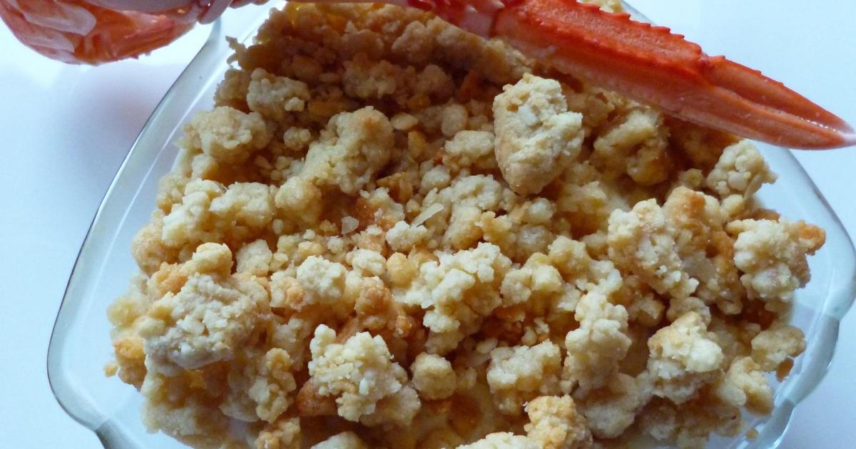 Recette Crumble De Fruits De Mer Lichette En Sabayon 750g