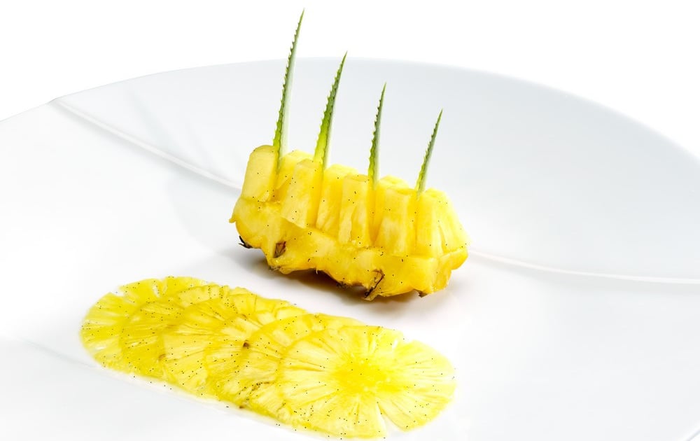 Recette Carpaccio D Ananas A La Vanille Bourbon 750g