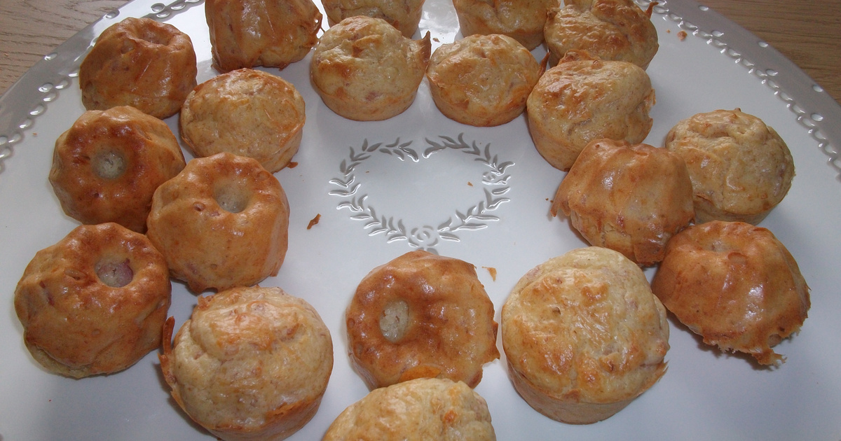 Recette Muffins jambonfromage