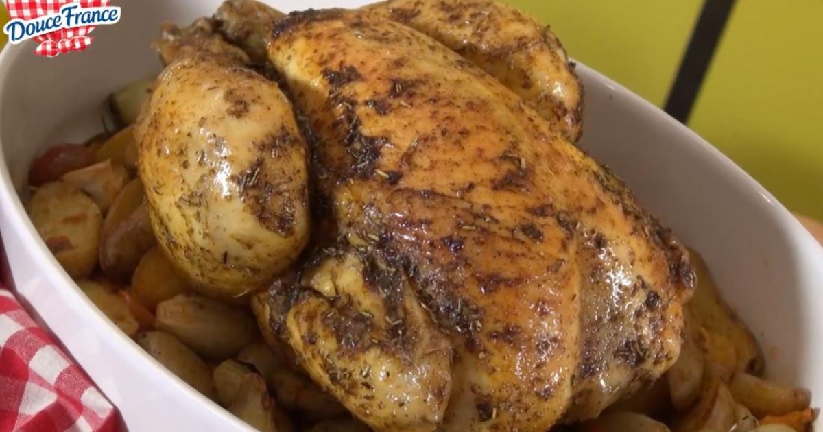 Poulet rôti simple - recette Cookeo