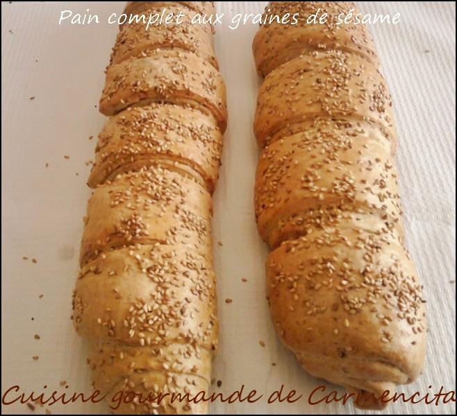 Graines de sésame décortiquées pour fabrication du pain