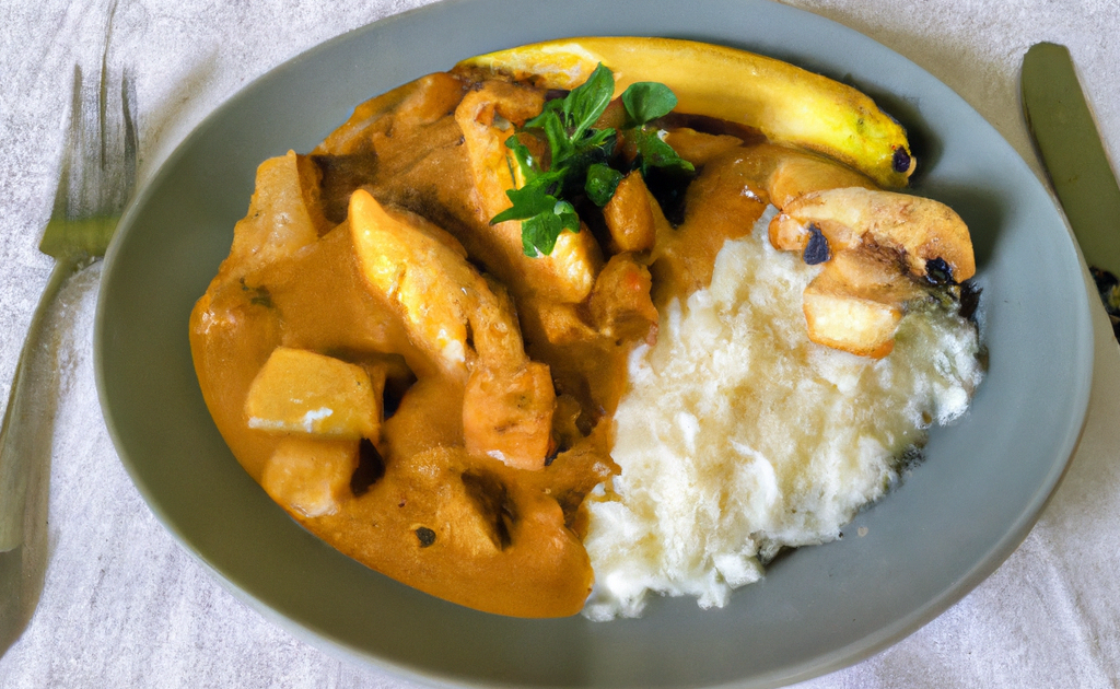 Recette Curry De Poulet à La Noix De Coco Et Bananne - 750g.com