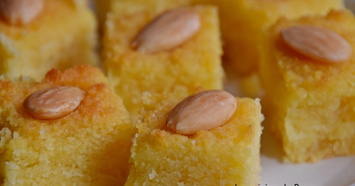 Recette Basboussa Aux Amandes En Video