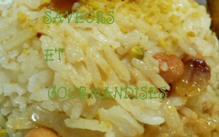 Curry de poulet aux fruits et riz - Cookidoo® – the official