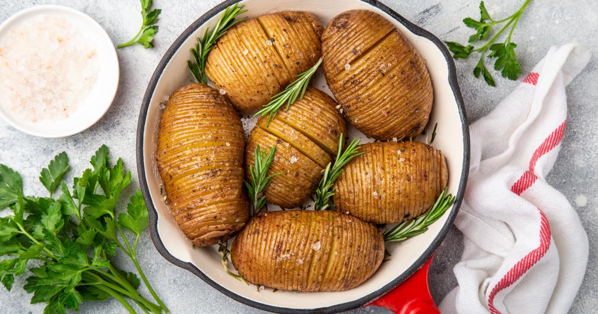 Pommes de terre Hasselback : découvrez les recettes de cuisine de Femme  Actuelle Le MAG