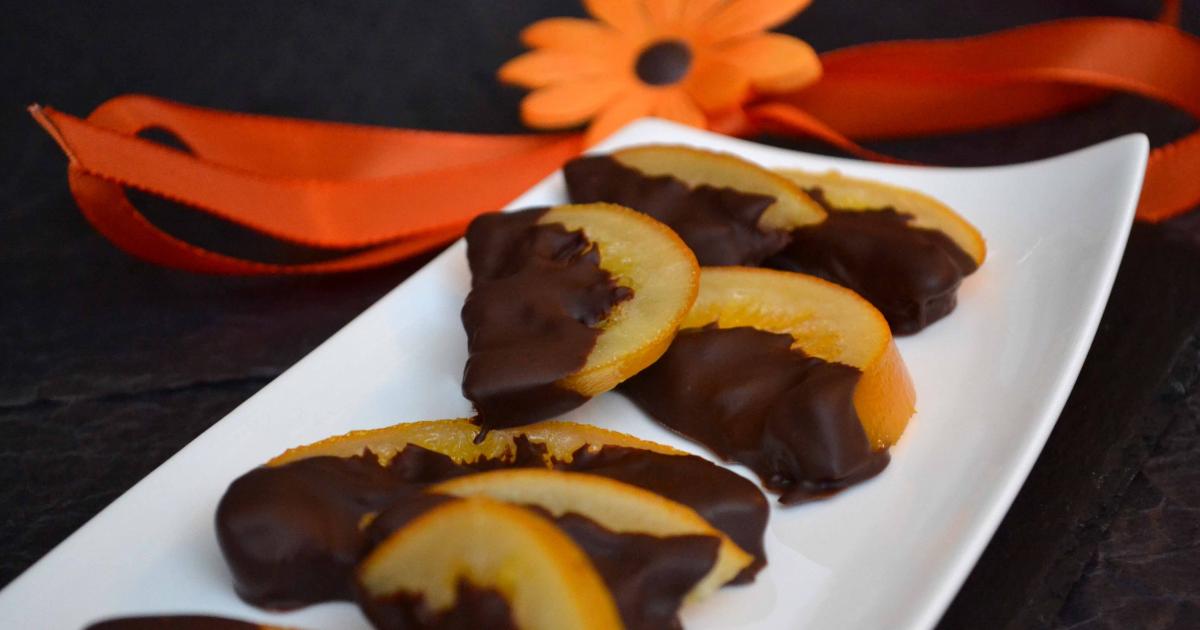 Oranges Confites au chocolat- Comptoir des Arômes