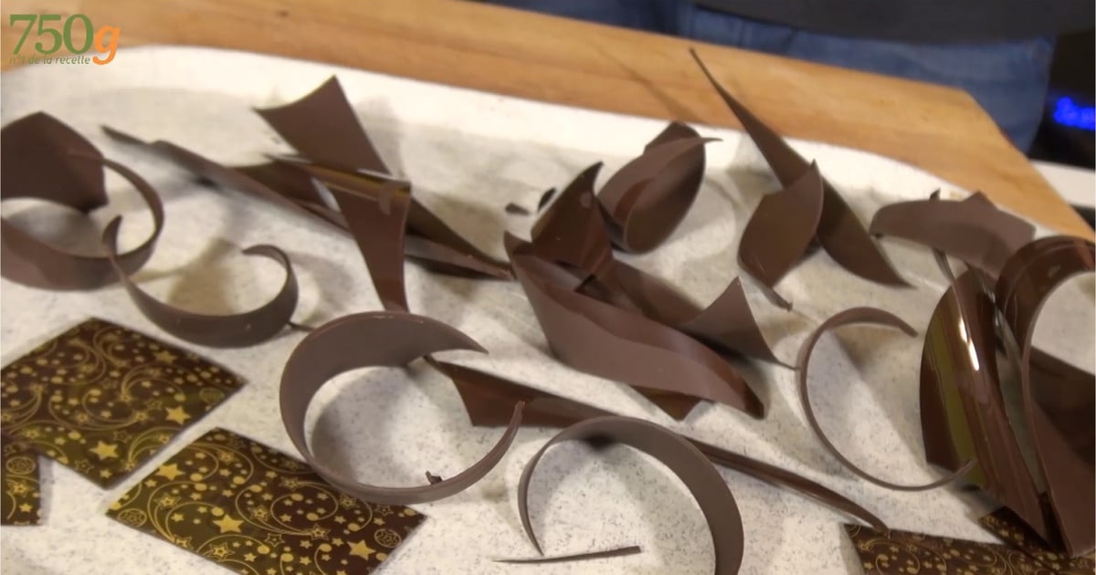 Comment faire des décors en chocolat ? (vidéo) - 750g.com