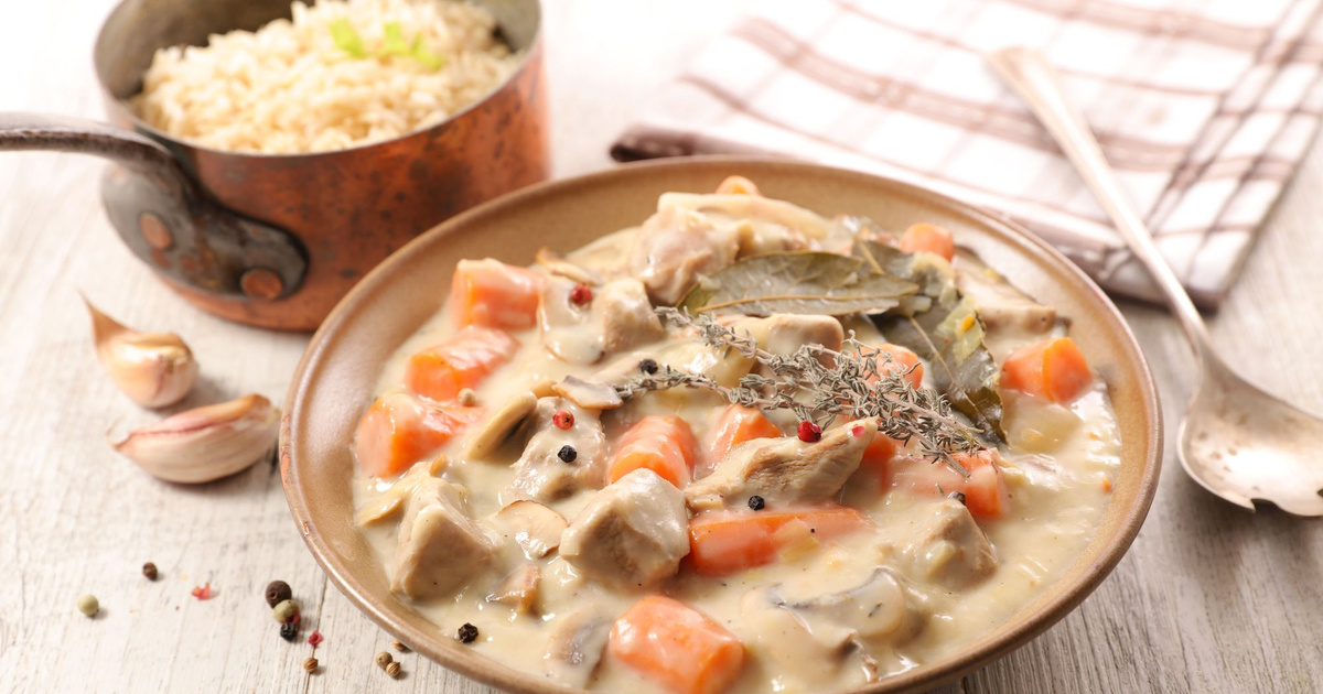 Comment Faire Une Blanquette De Veau 750g Video Recette Blanquette de veau au Monsieur Cuisine - 750g.com