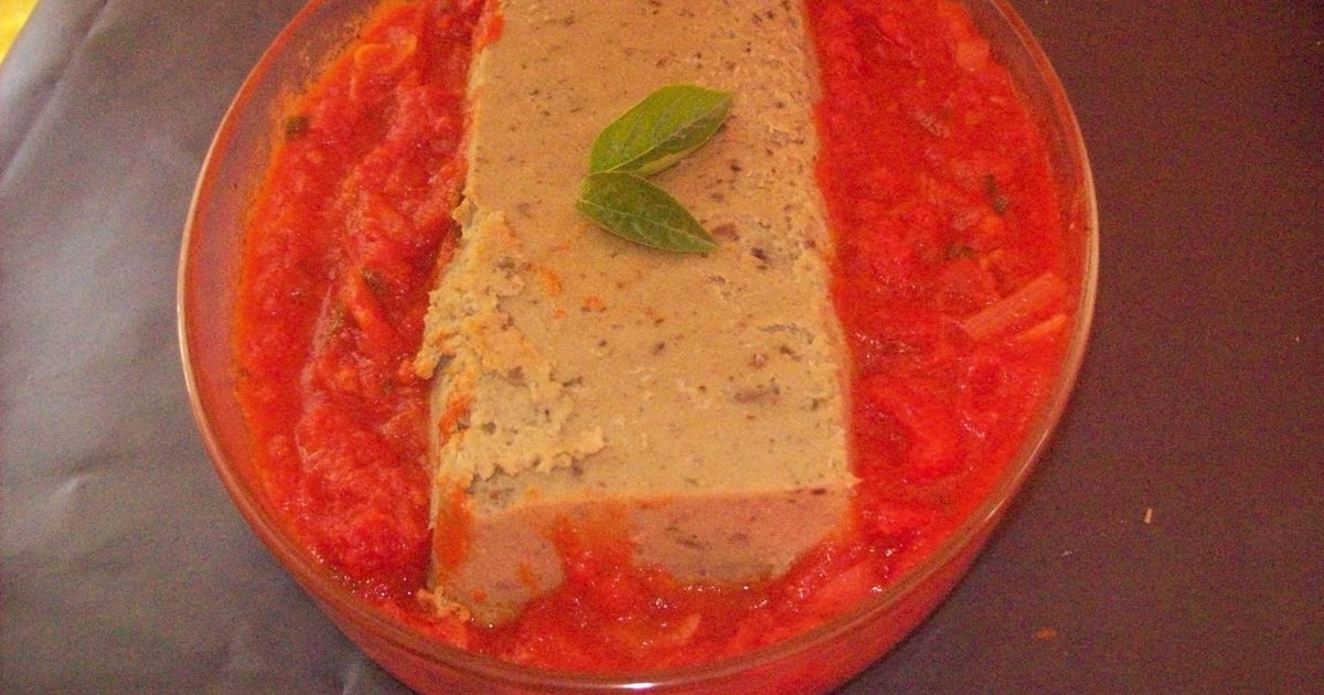 Recette Terrine d'aubergine à la sauce tomate